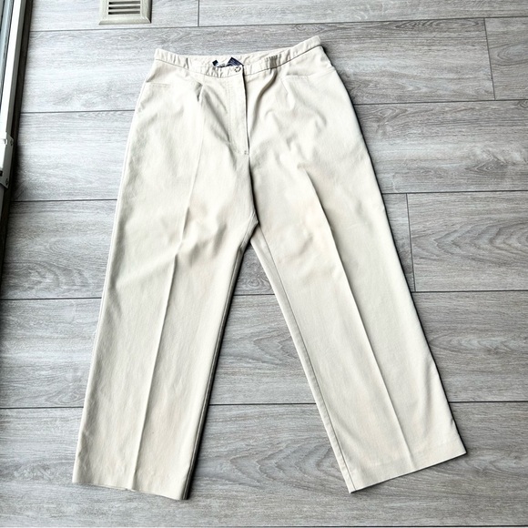 TILLEY ENDURABLES Beige Straigjt  Leg Cropped Outdoor Pants - Picture 1 of 13